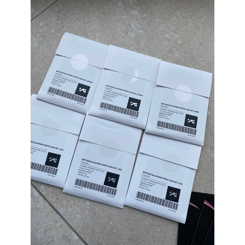 pc blackpink popup store exhibition jakarta x flimty set sealed