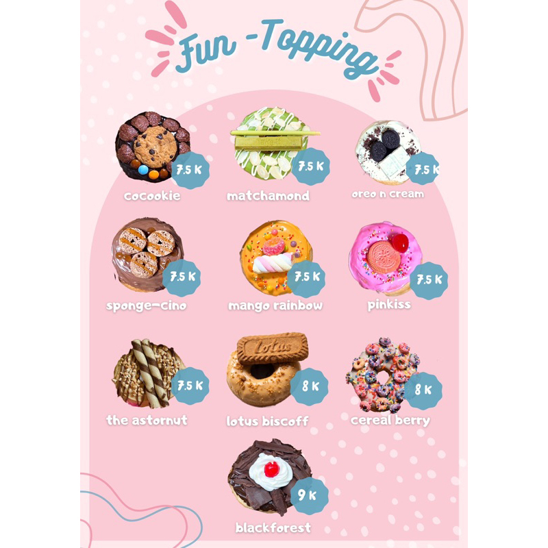 

DONAT FUN TOPPING