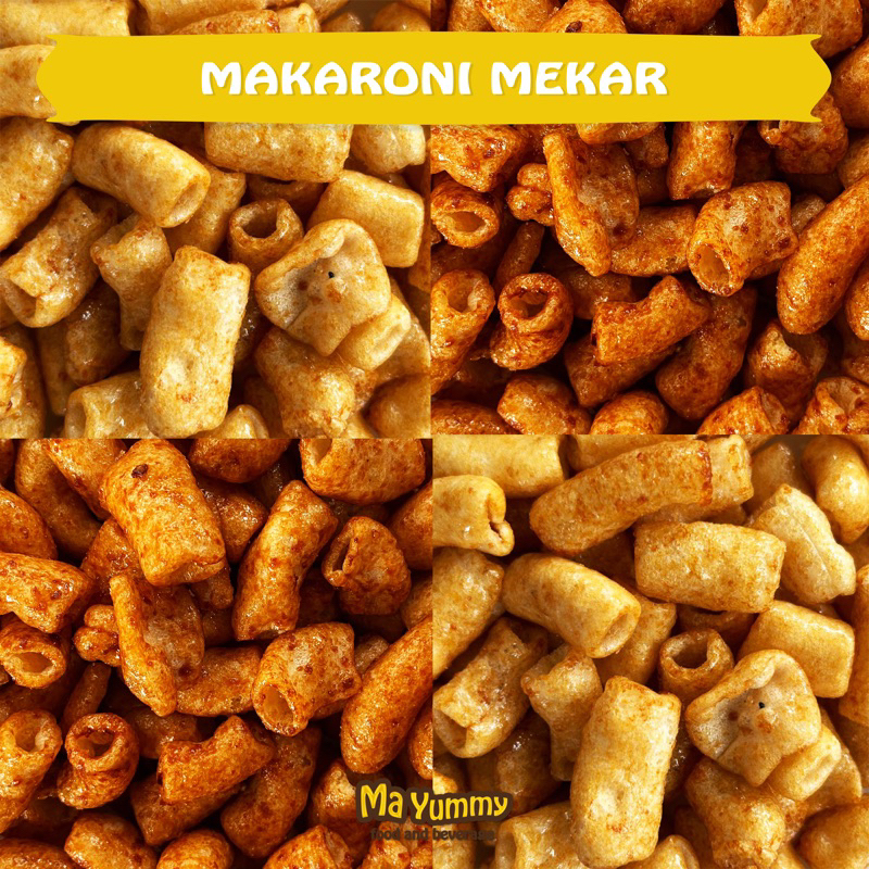 

Makaroni Mekar 300gr Rasa Caramel dan Pedas Manis