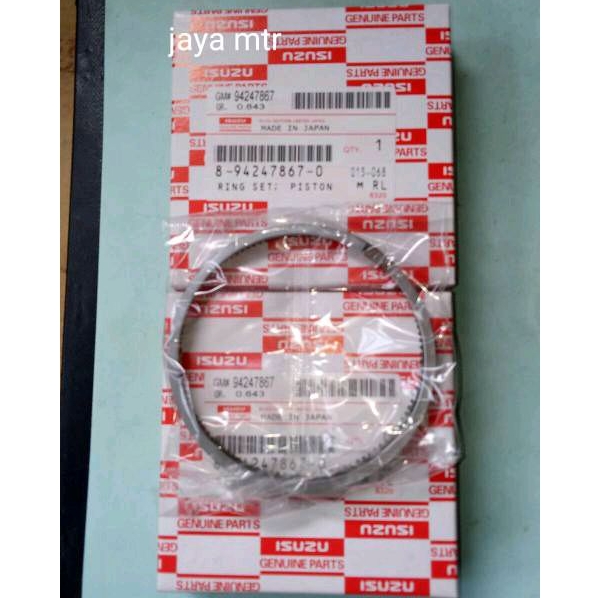 Ring seher isuzu panther 2.5cc / panther capsul/elf nhr55