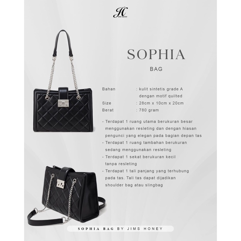 SOPHIA BAG JIMSHONEY TAS SLINGBAG SELEMPANG