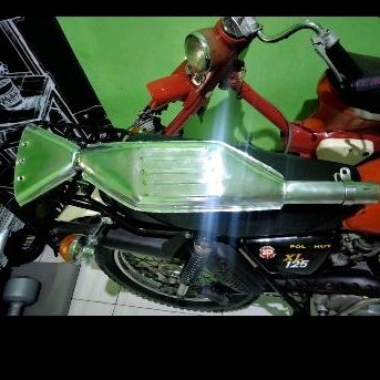 knalpot ketupat BSA AJS ARIEL MATCHLESS DLL MOTOR INGGRIS
