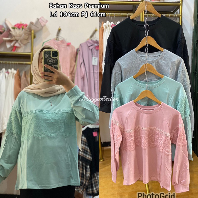 blouse import tile/brukat