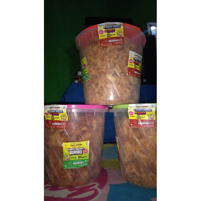 

kripik singkong bumbu asin bawang putih ukuran 3ltr