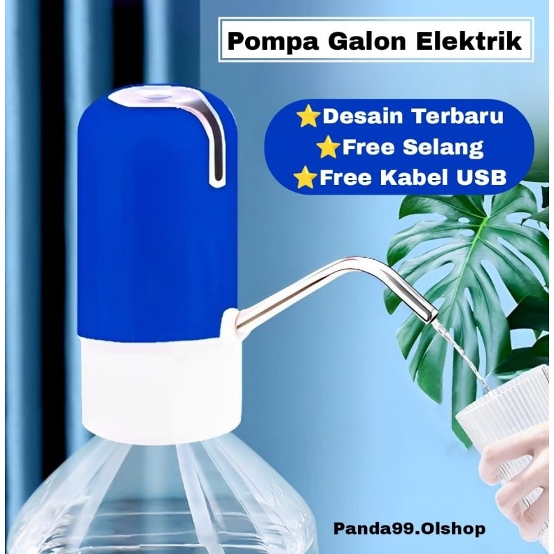 Pompa Galon Elektrik Recharge Dispenser Air Galon Charge DISPENSER USB/Pompa⭐ Panda99 ⭐