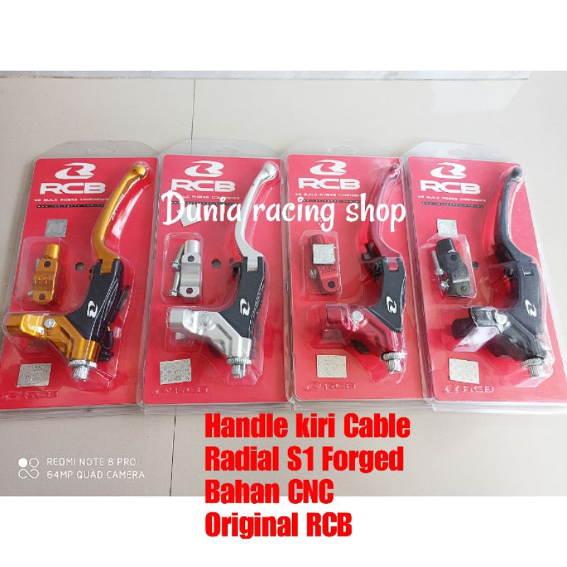 Paketan Paket Master rem Radial S1 Master Kanan Handle Kiri RCB Kaliper RCB Selang rem Universal Motor Bebek Matic Motor Sport