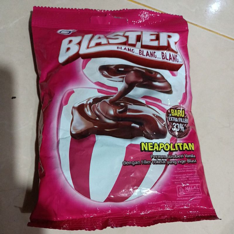 

Permen Blaster Neapolitan Strawberry Coklat