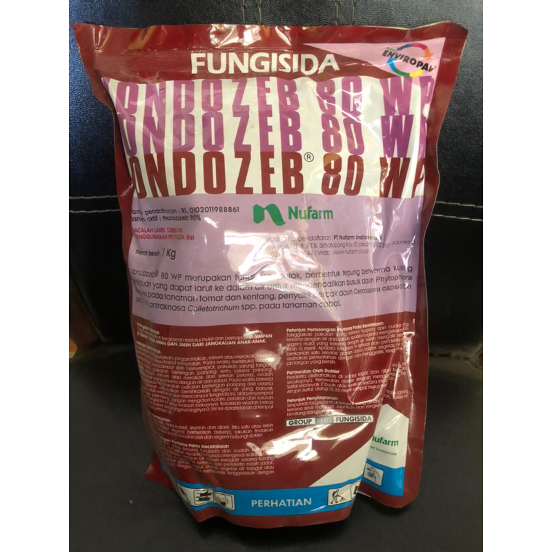 Fungisida Vondozeb 1kg Mankozeb
