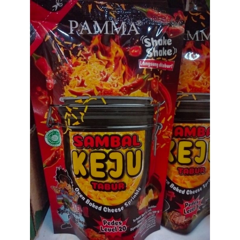 

Sambal keju tabur level20
