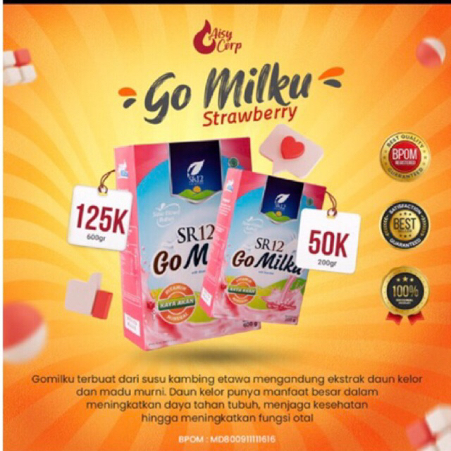 

GO MILKU/ SUSU KAMBING/ SR12