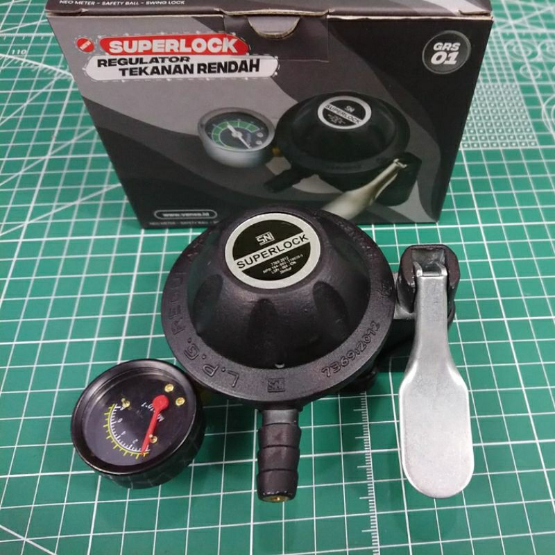 Regulator Gas LPG Superlock GSR 01, Regulator Gas Bagus, Regulator Kompor Gas