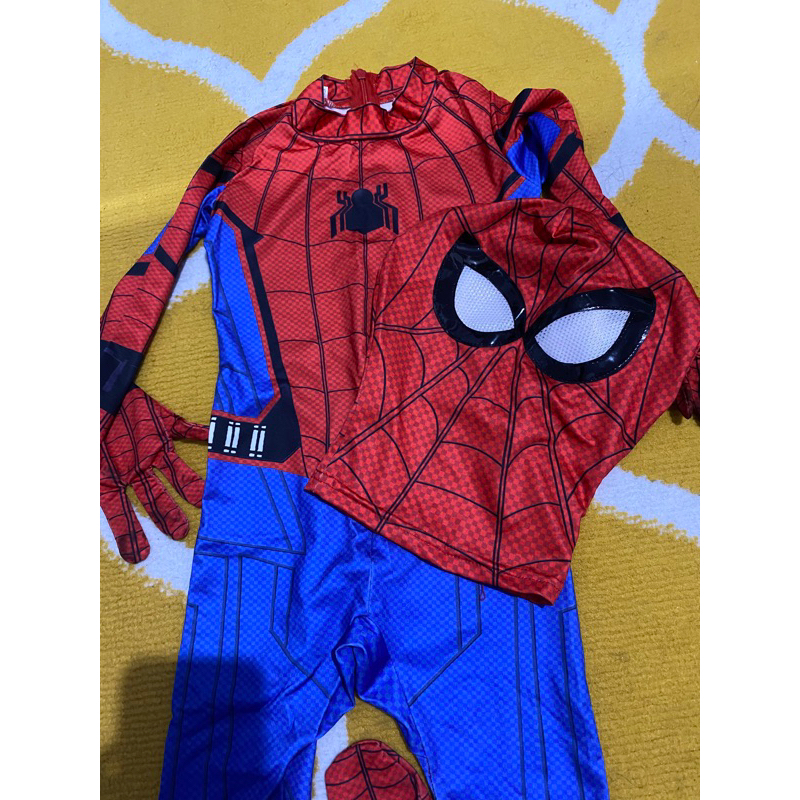 preloved kostum spiderman
