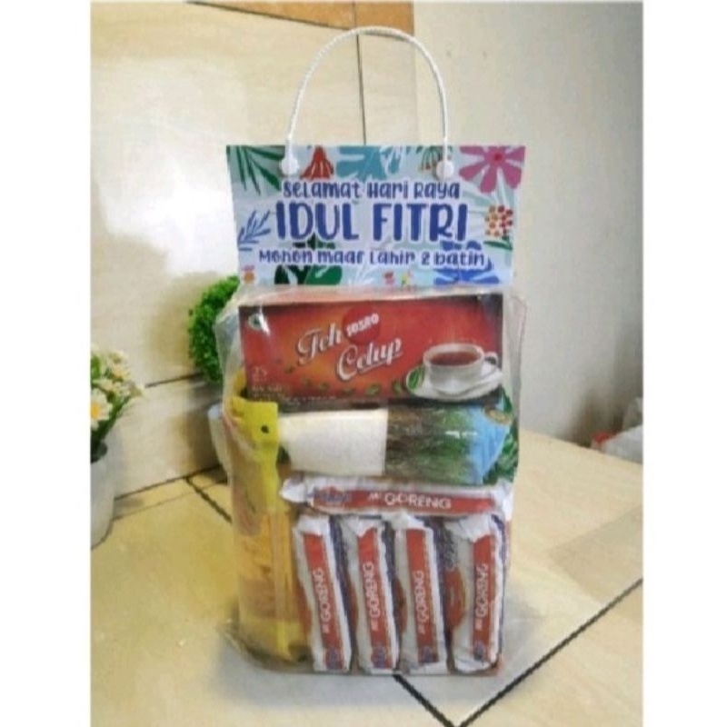 

Parcel paket sembako lebaran Idul Fitri
