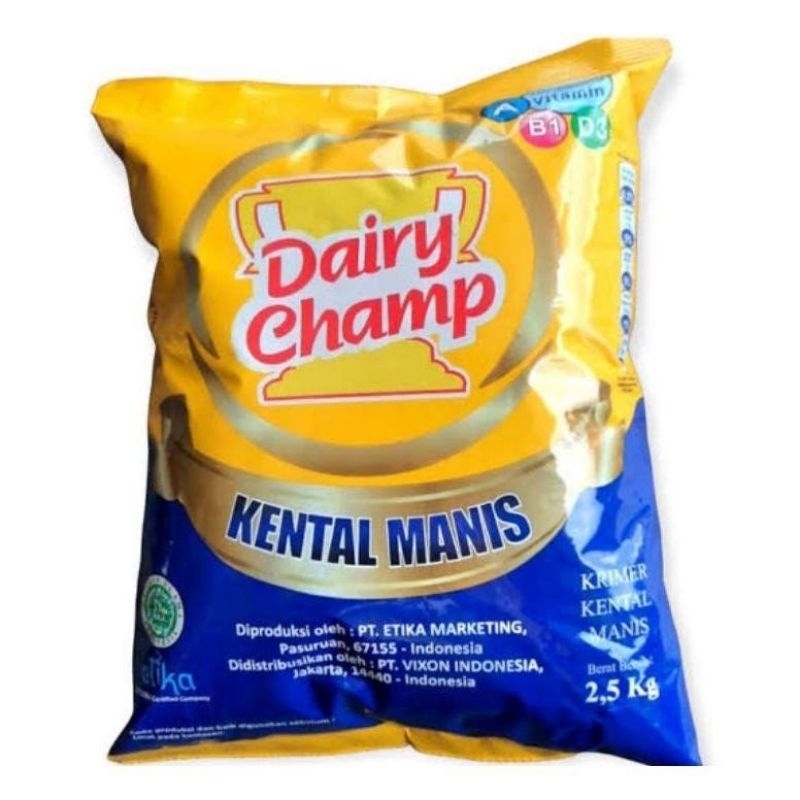 

Dairy Champ 2,5kg kental manis bantal