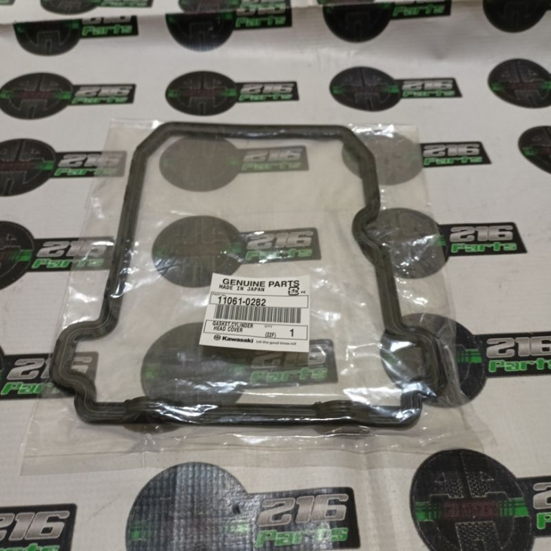 Gasket paking karet blok head Ninja 250 fi Ninja 250R karbu Z250 fi Original Kawasaki