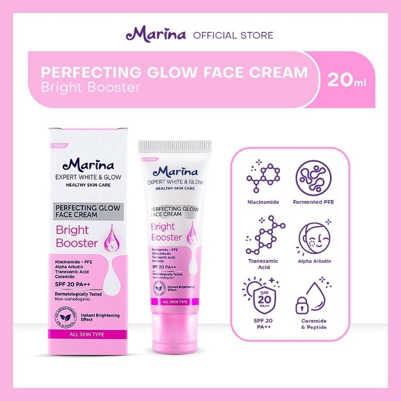 Marina Face Cream 20 ml | Marina Krim Wajah
