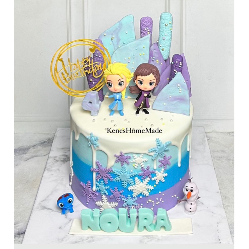 Kue Ulang Tahun Frozen / Cake Ultah Frozen