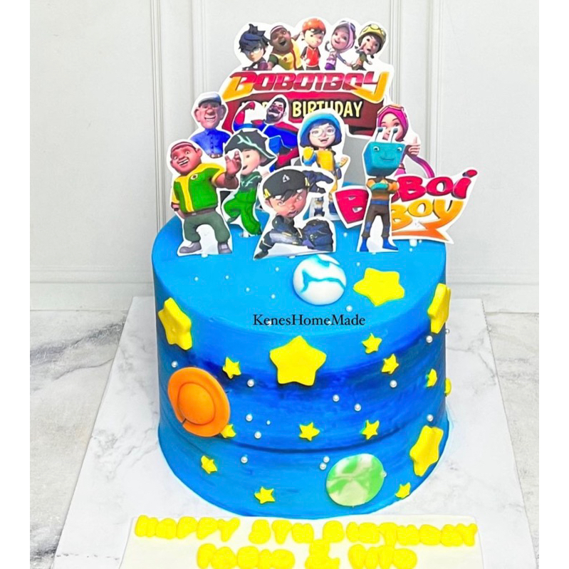 

Kue Ulang Tahun Boboiboy / Cake Ultah Boboiboy