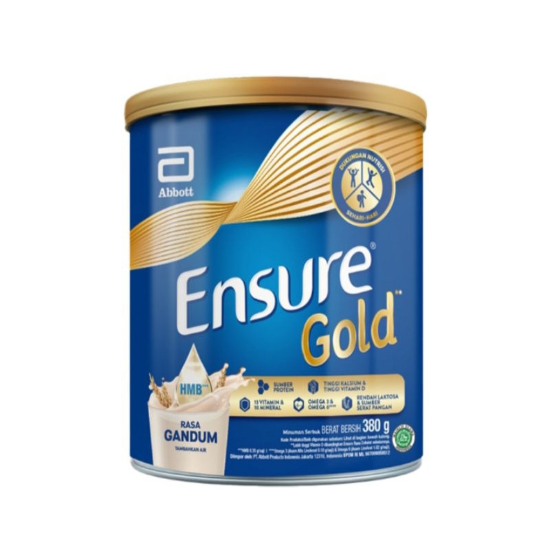 

Ensure Gold Susu Nutrisi Dewasa Gandum 380 g