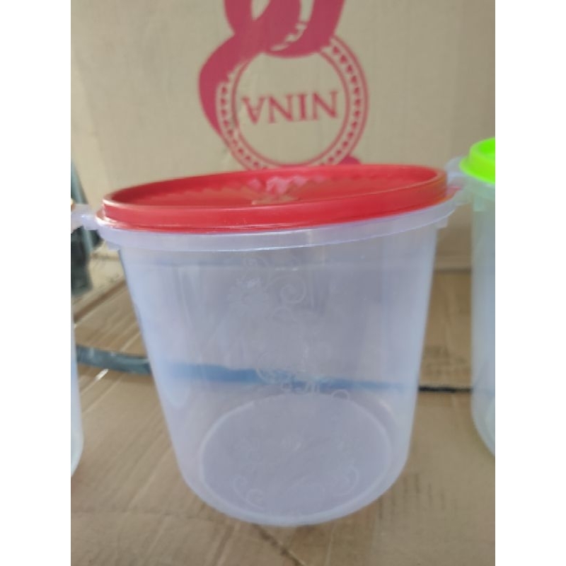 Toples Plastik 5 Liter | Tempat Kerupuk | Sealware | Food container Greenline KMP