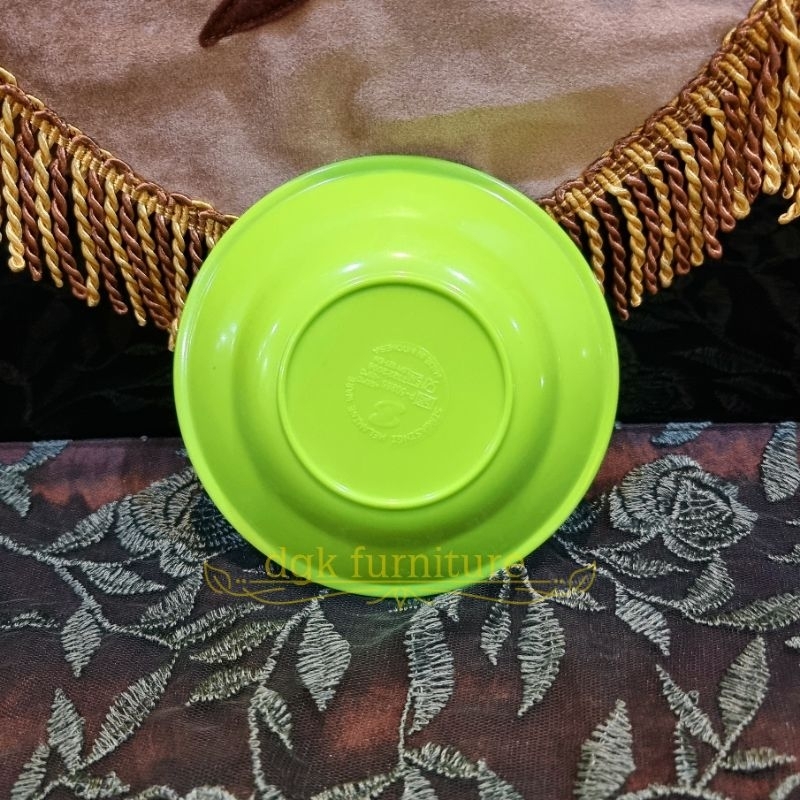 Piring Tatakan Gelas Pisin Kecil Mini Puding Sambal Sambel Cabe Cabai Melamine Melamin Milamin Milamine Diameter 6 Inch 6 Inci 15 Cm