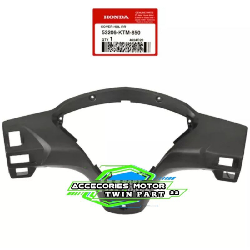 Cover Hdl Batok Belakang Honda Supra X 125 Batman 2005 2006 2007 2008 2009 2010 2011 2012 2013 53206