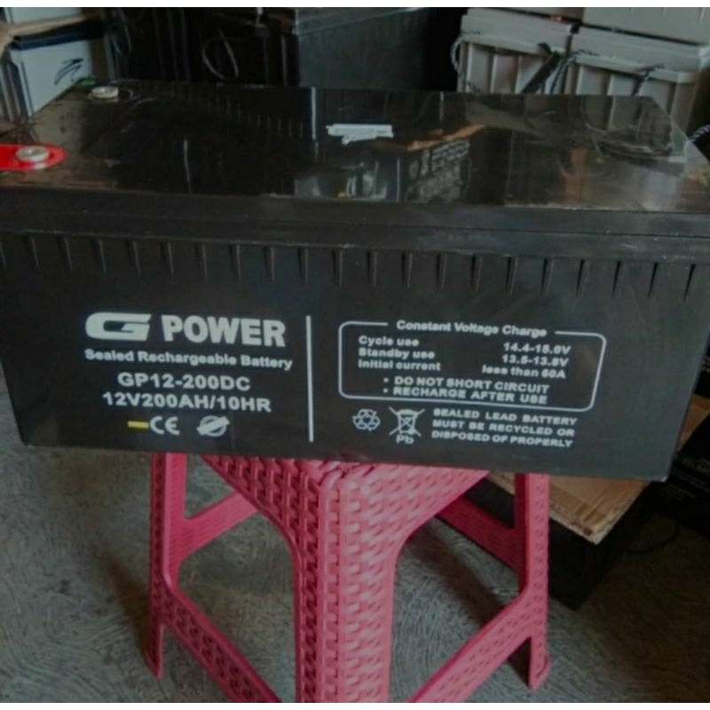 batre vrla g power 12volt-200ah pabrikan vietnam