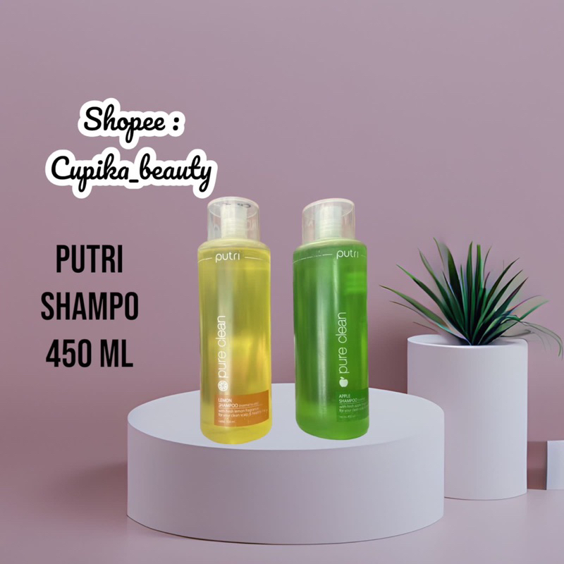 [uu.x] 450 ml -- shampo putri pure clean -- putri shampo 450 ml