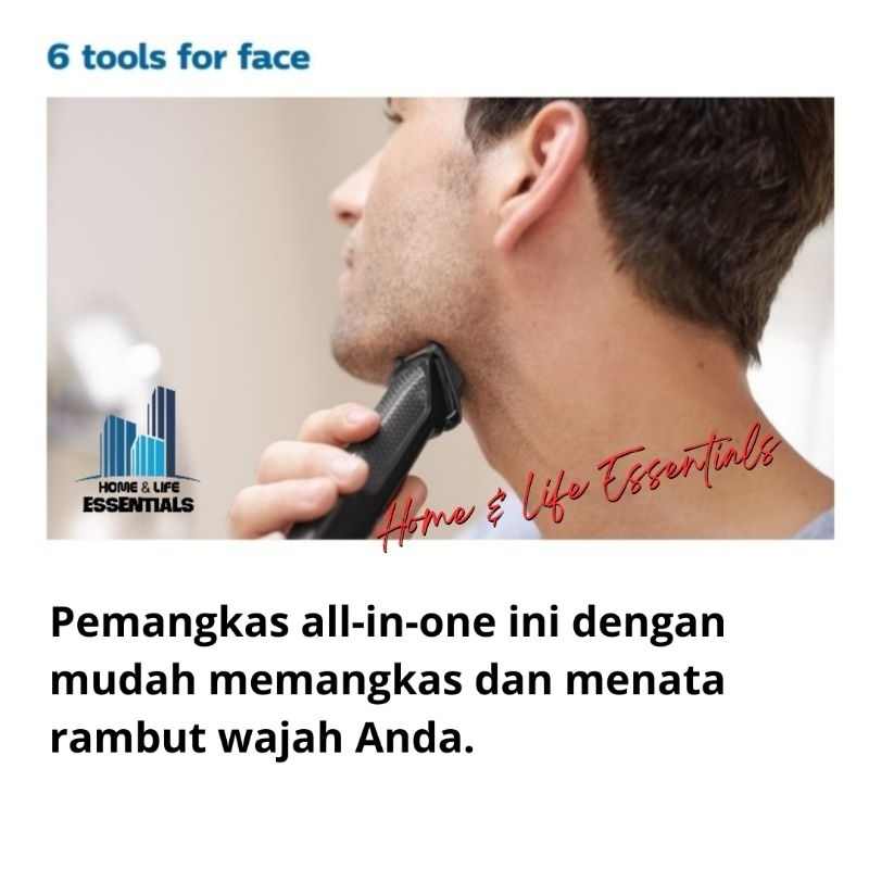 Alat Cukur Philips MG3710 Multigroom / Alat Cukur Kumis Jenggot Philips / Pencukur Elektrik Philips All in One Shaver / Multigroom Philips Mg 3710