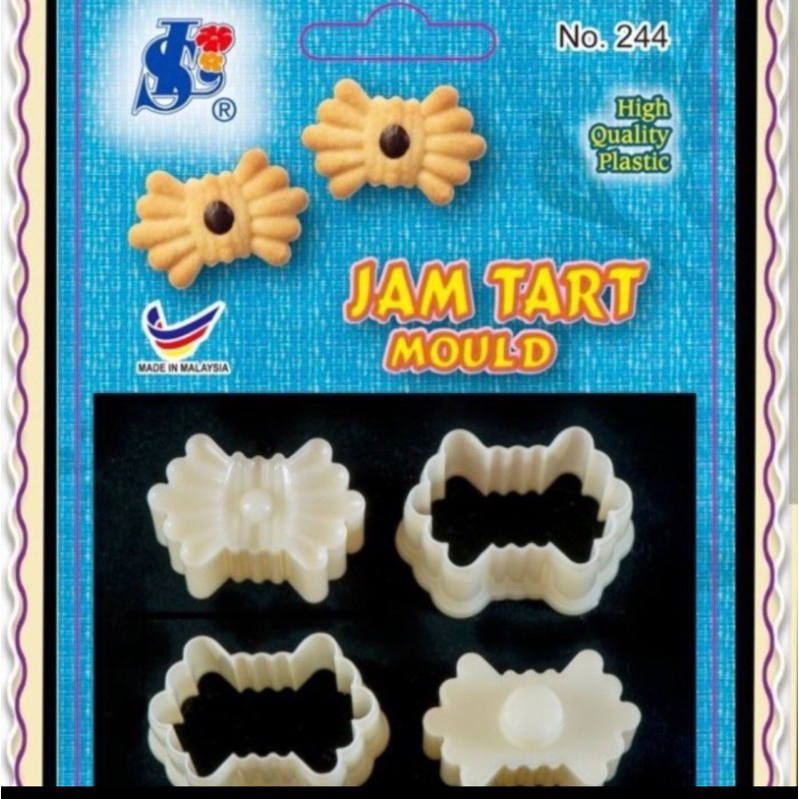 cetakan kue jam tart acuan 244 / cetakan kue acuan 244 import malaysia