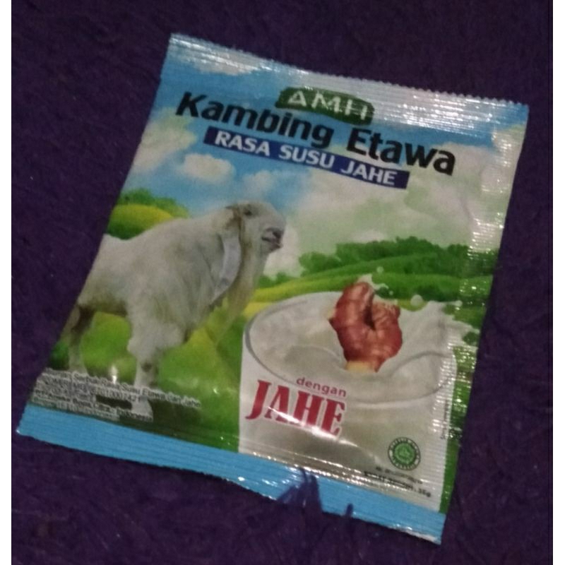 

AMH Goat Milk rasa susu jahe paket eceran 1 sachet