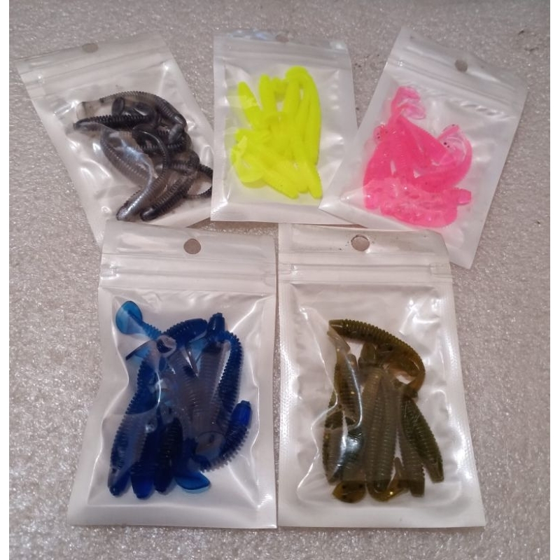 Soft Lure Paddle umpan karet murah