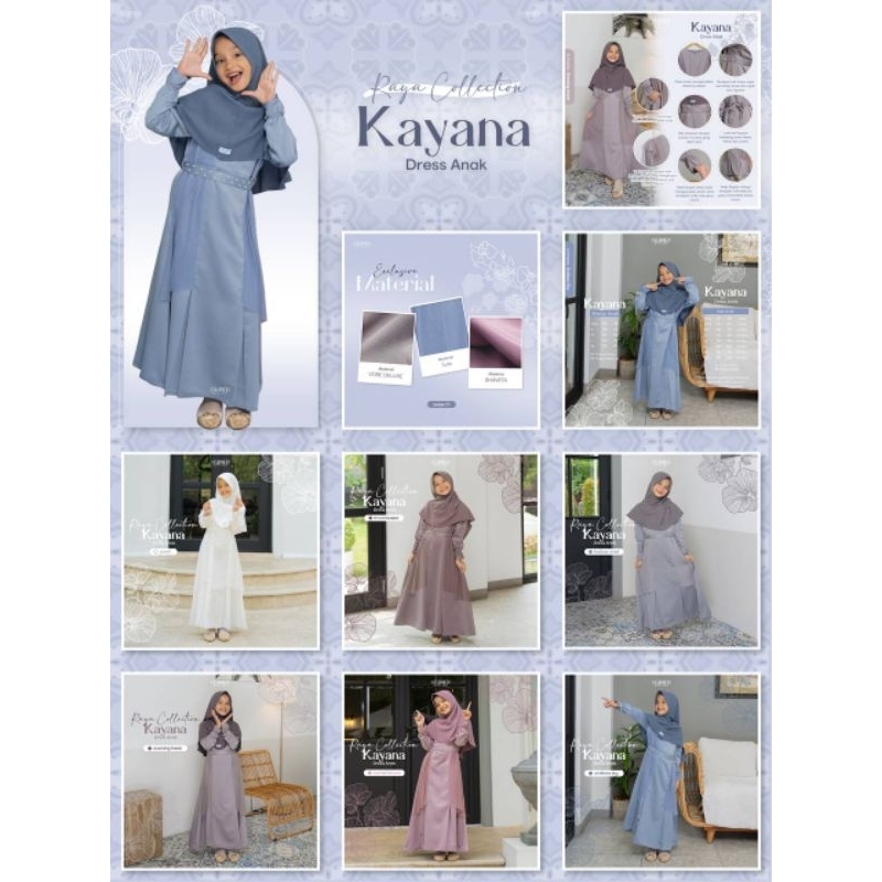 SARIMBIT 2023 || KAYANA DRESS KIDS || by SILMEE SHUVAYE