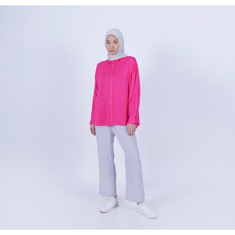 Jeci Top Fushia by Meccanism (Zaskia Adya Mecca)
