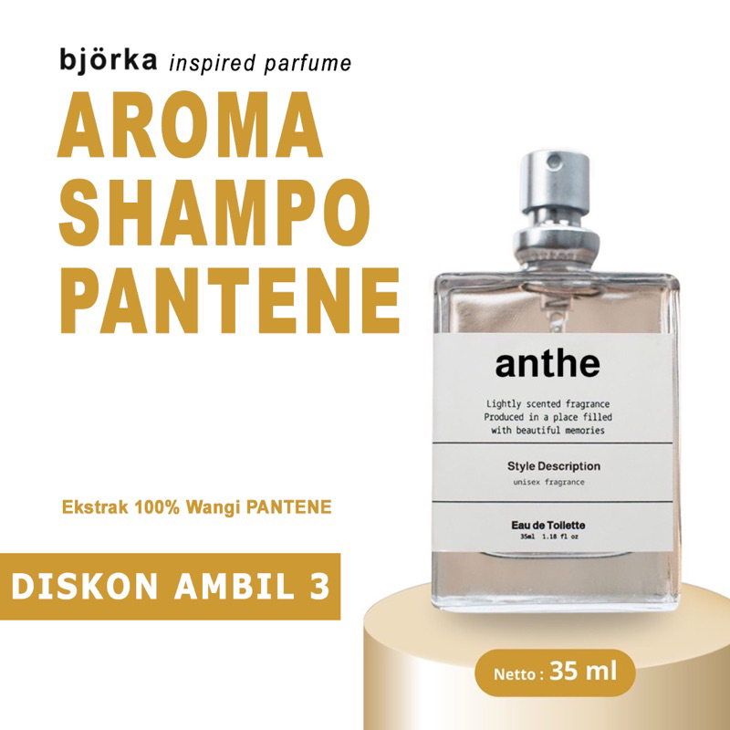 Bjorka ANTHE Parfum Unisex Tahan Lama Murah Inspired Perfume Lokal Terlaris