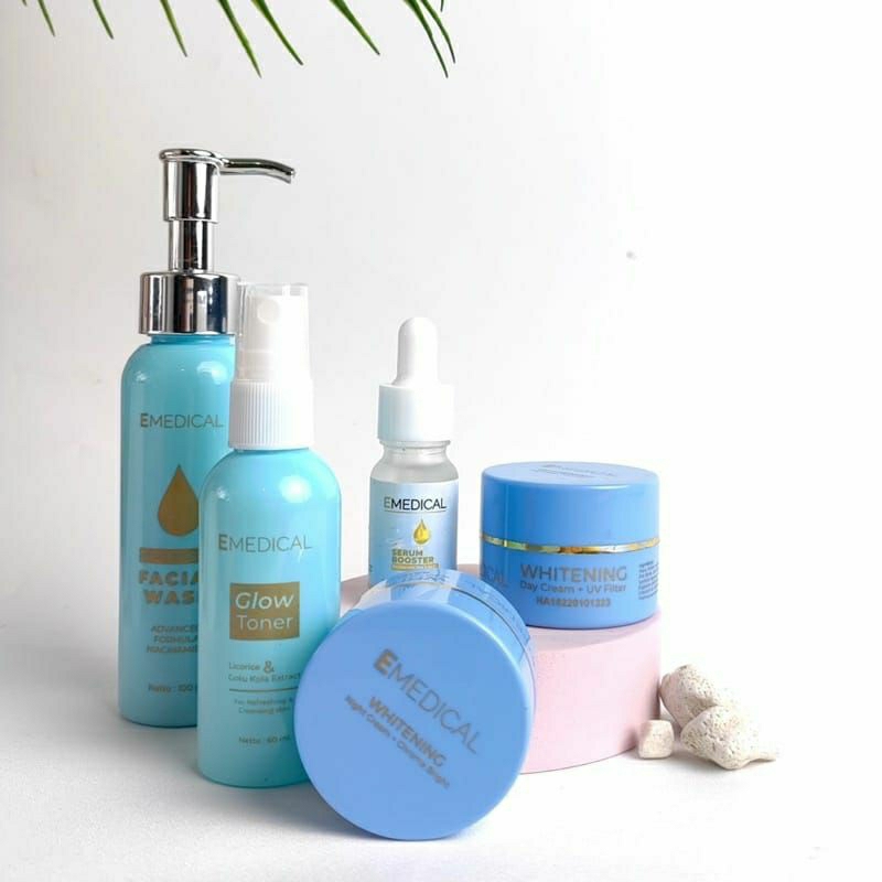 EMEDICAL Skincare/Paket Wajah isi 5