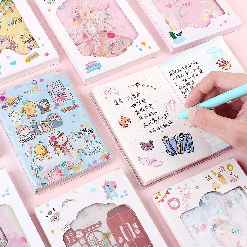 

Notebook Cover glitter / Book gliter /Buku Tulis Buku Tulis Buku Catatan Buku Diary