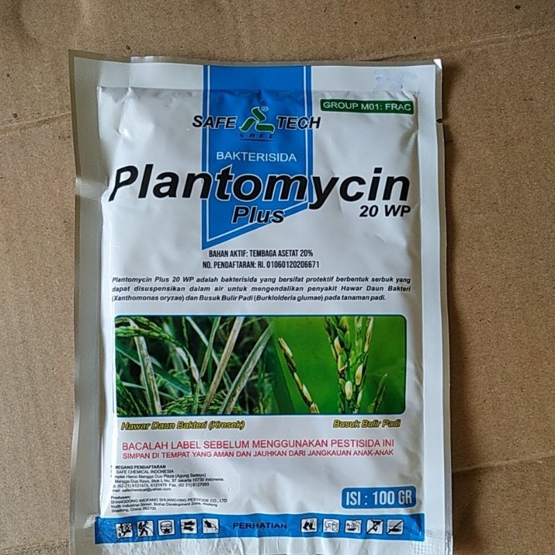 BAKTERISIDA Plantomycin plus 20 wp 100 gr