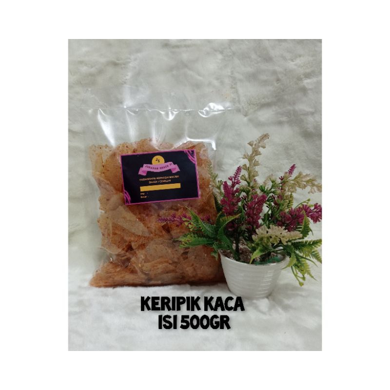 

keripik kaca pedas/500gr