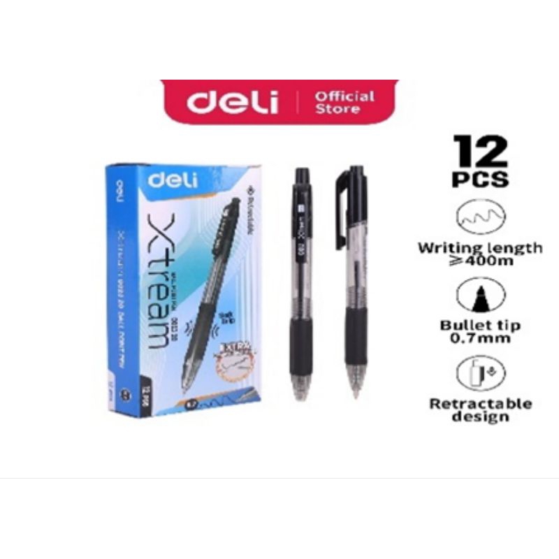 

Deli Bolpoin penn Black Extream 0.7mm