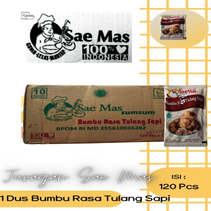 

Sae Mas Bumbu Rasa Tulang sapi 11 gram