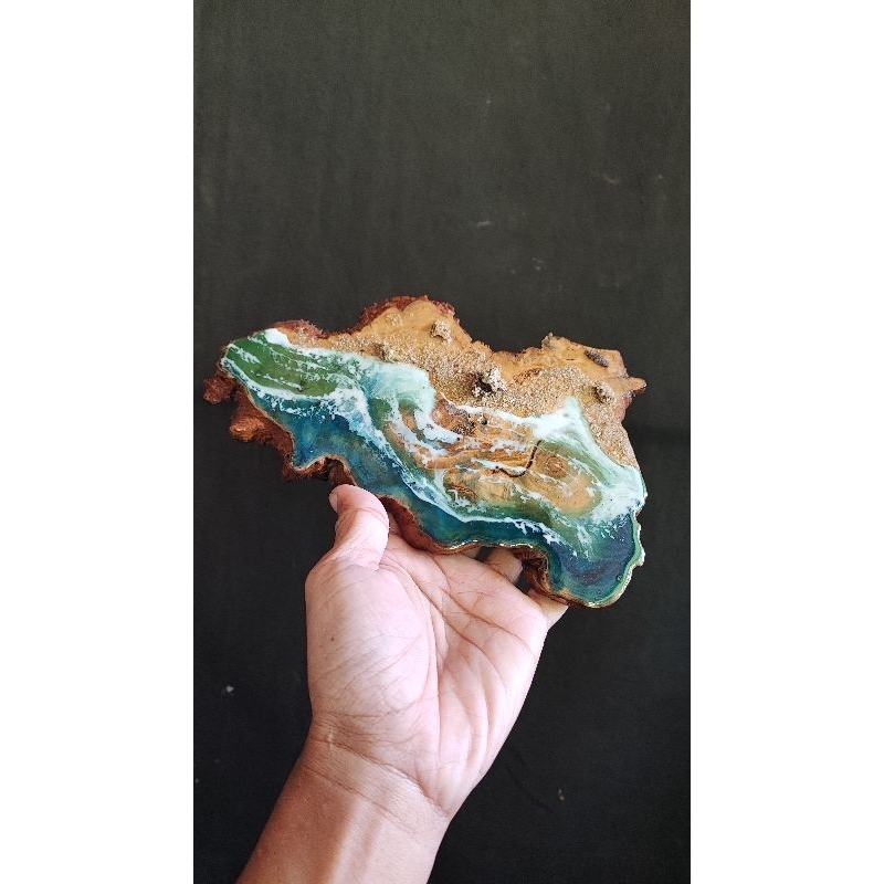 Tatakan  Tanaman, Bonsai mini, Tatakan kayu