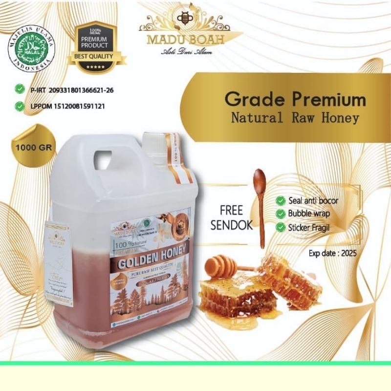 

MADU BOAH Madu Super PREMIUM (1000 G) - Garansi