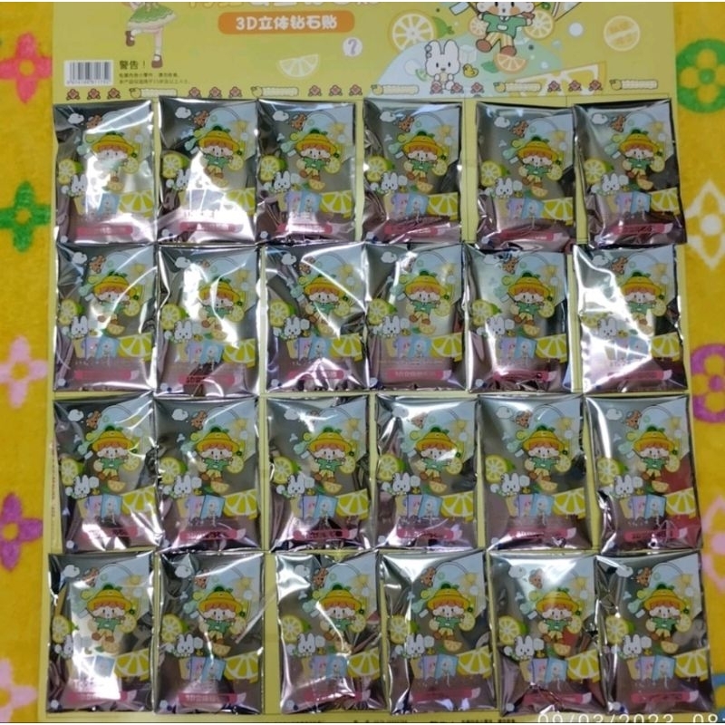 

stiker diamond pantang manik beads DIY momo sticker