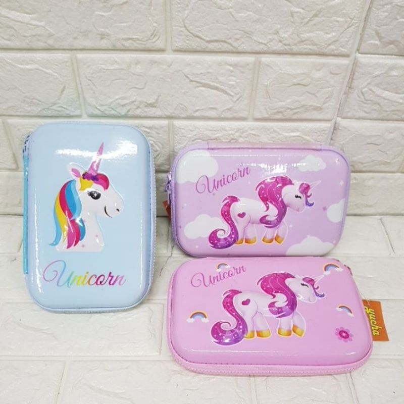 

SALE !!! Tempat Pensil Unicorn glossy