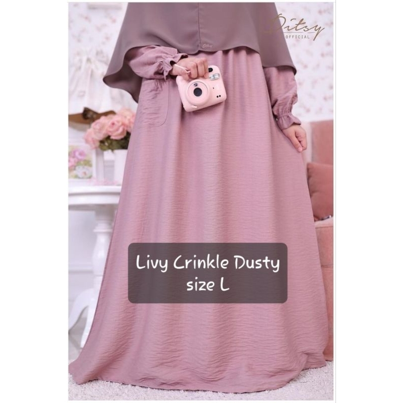Ditsy collection, fee murah (florin peeble size L, evra olive size M, Lennea Galaxy Nida Burgundy si