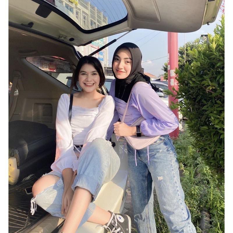 Dera Blouse Atasan Wanita Model Serut