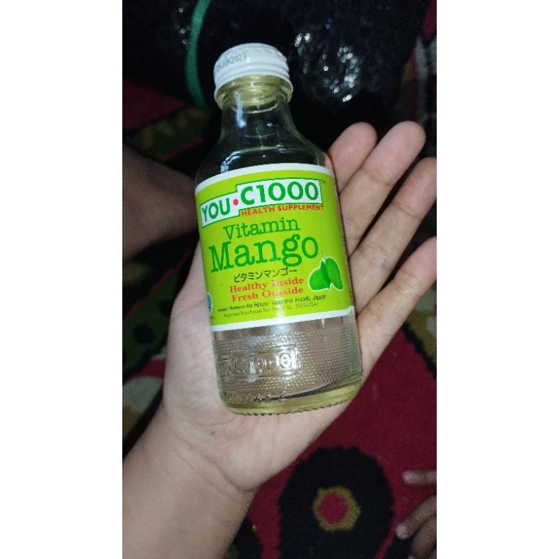 BOTOL KACA BENING BOTOL YOU C 1000