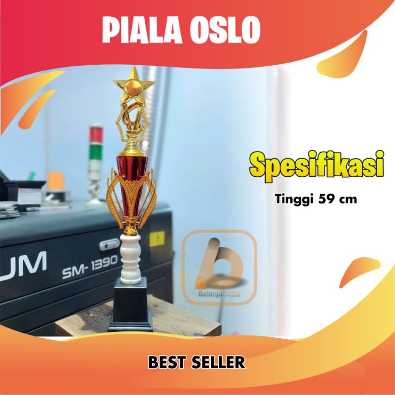 Piala Tinggi Juara Oslo Besar Marmer