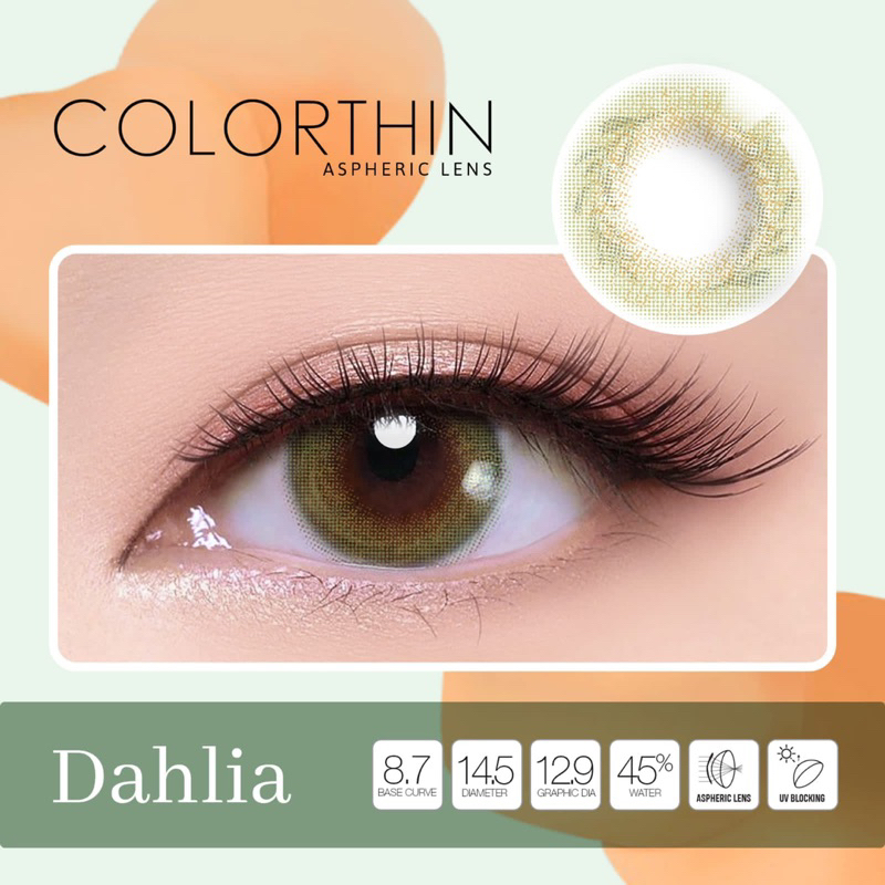 Softlens Colorthin by Exoticon Dia 14.5mm | Ready Normal &amp; Minus (FREE LENSCASE)